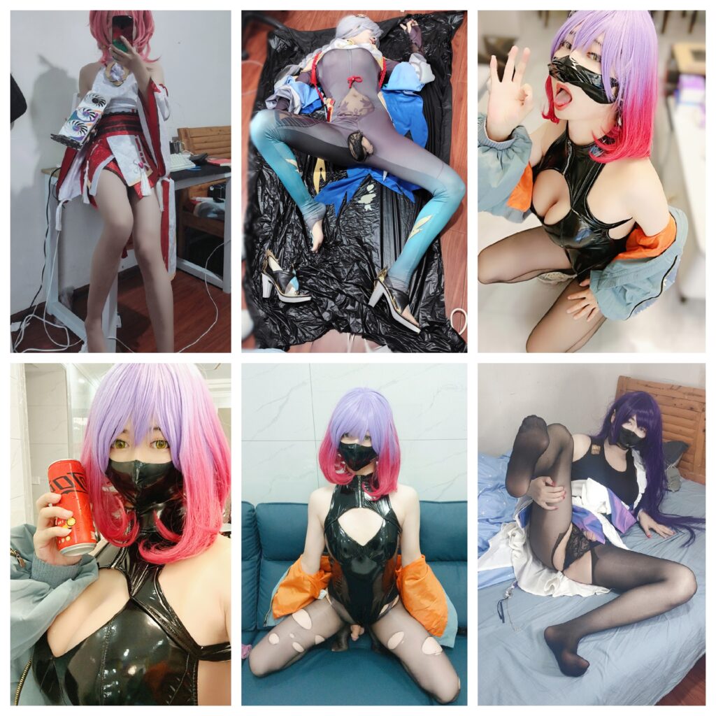TS银灯巨乳伪娘